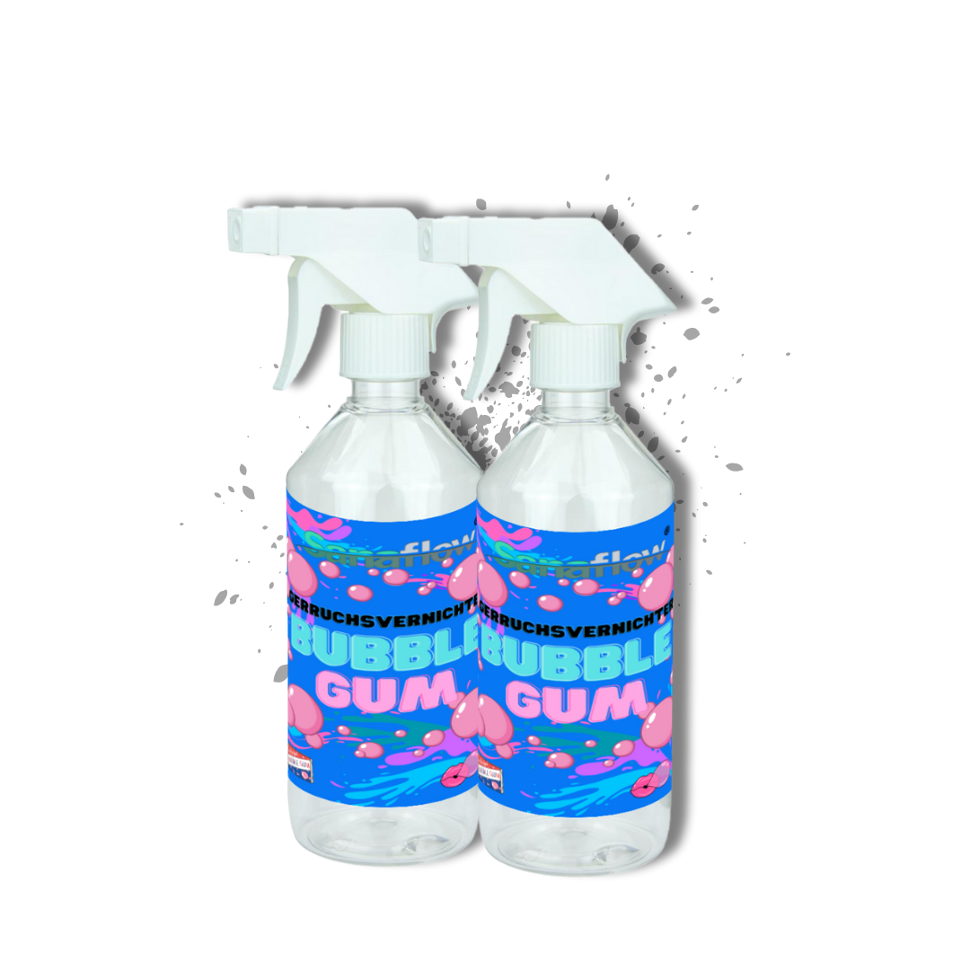 Geruchsspray gegen Tiergeruch – Sanaflow Bubble Gum, neutralisiert effektiv und hinterlässt einen frischen Duft