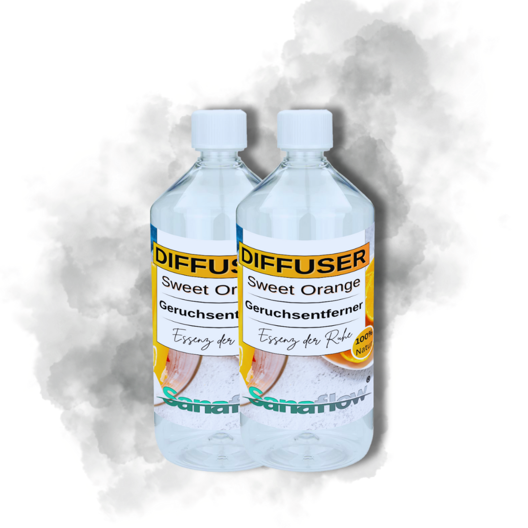 Sweet Orange Sanaflow Raumduft Diffuser – Langanhaltender, natürlicher Duft