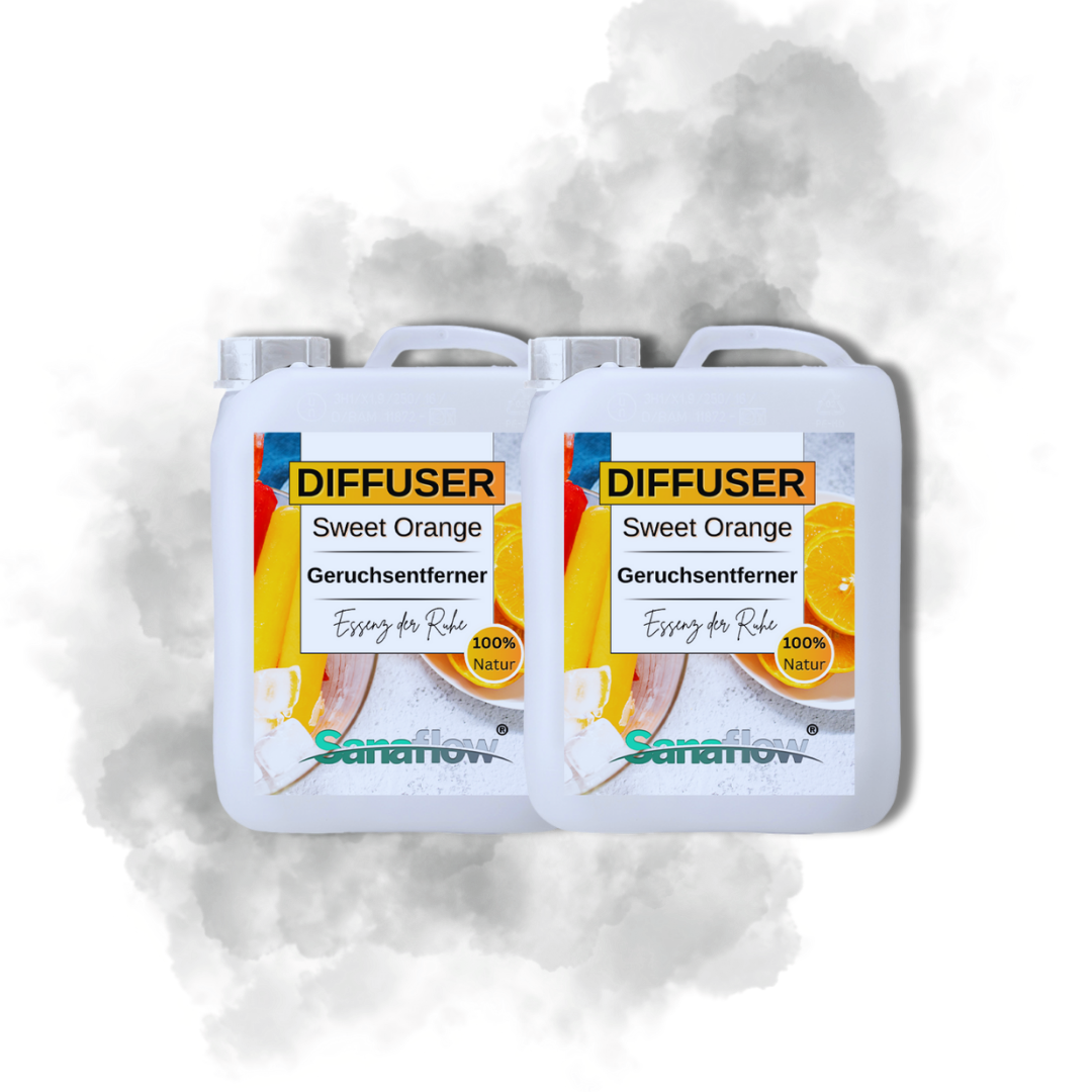 Sweet Orange Sanaflow Raumduft Diffuser – Langanhaltender, natürlicher Duft
