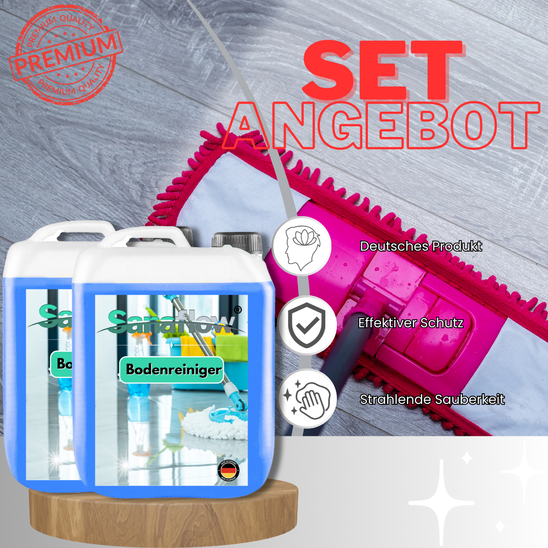 Bodenreiniger Konzentrat für alle Böden - Ergiebig & vielseitig
