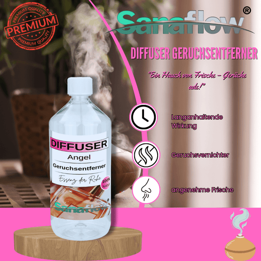 Angel Sanaflow Raumduft Diffuser – Langanhaltender, natürlicher Duft - Sanaflow - Geruchsentferner