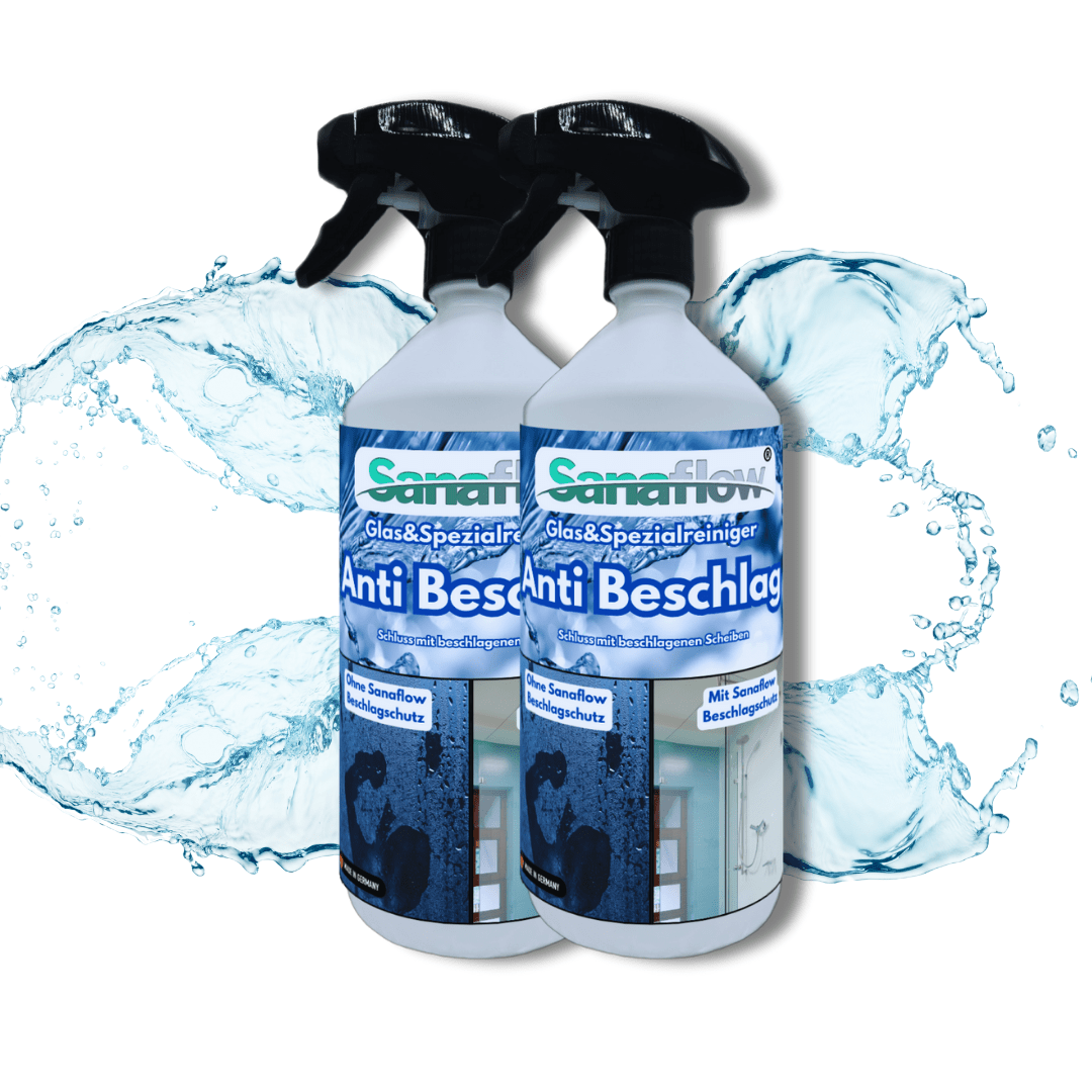 Antibeschlagmittel für Auto & Haushalt – Sanaflow für klare Sicht bei Feuchtigkeit und Temperaturwechsel - Sanaflow - Anti Beschlag