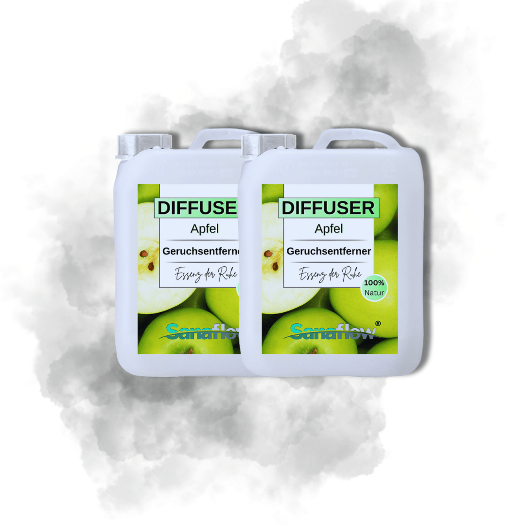 Apfel Sanaflow Raumduft Diffuser – Langanhaltender, natürlicher Duft - Sanaflow - Geruchsentferner