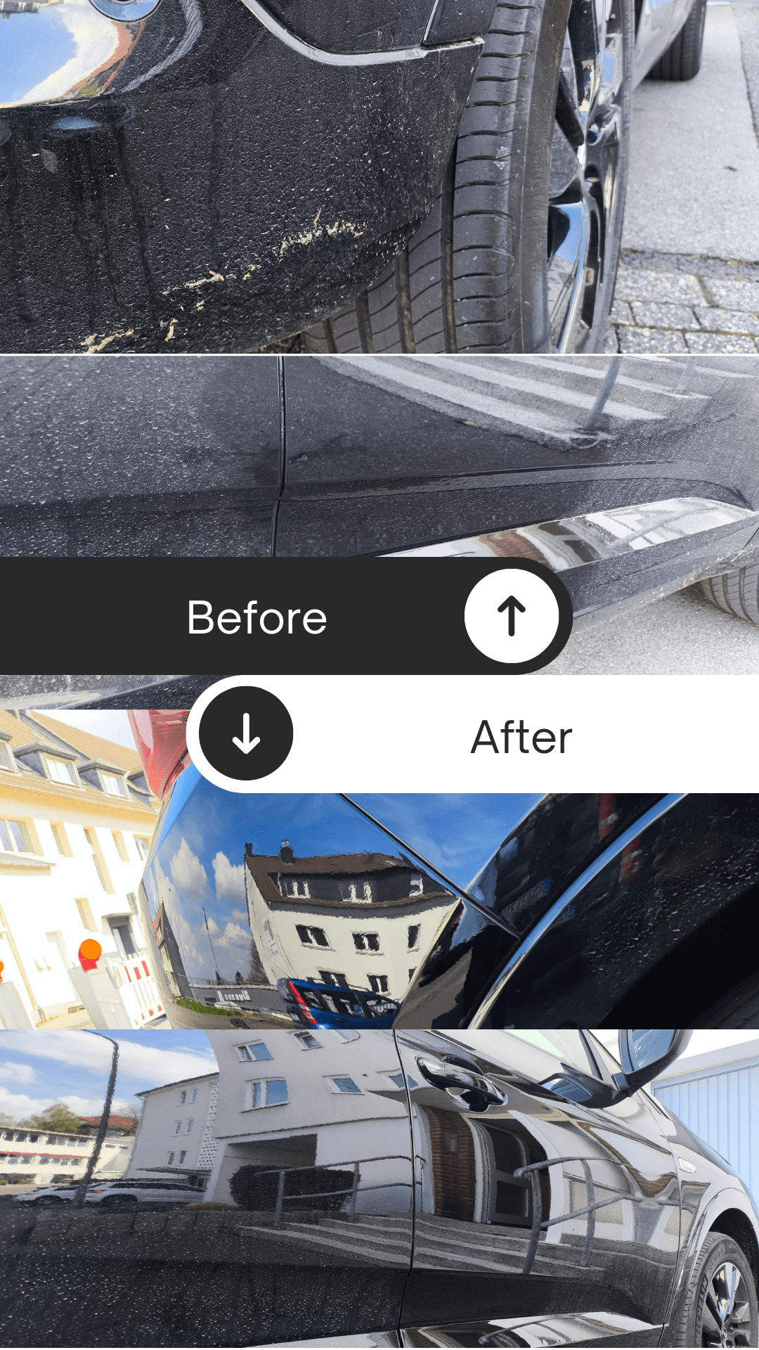 Auto Shampoo für alle Lackarten – Entfernt Schmutz, Staub & Straßenschmutz für strahlenden Glanz - Sanaflow - Autoshampoo