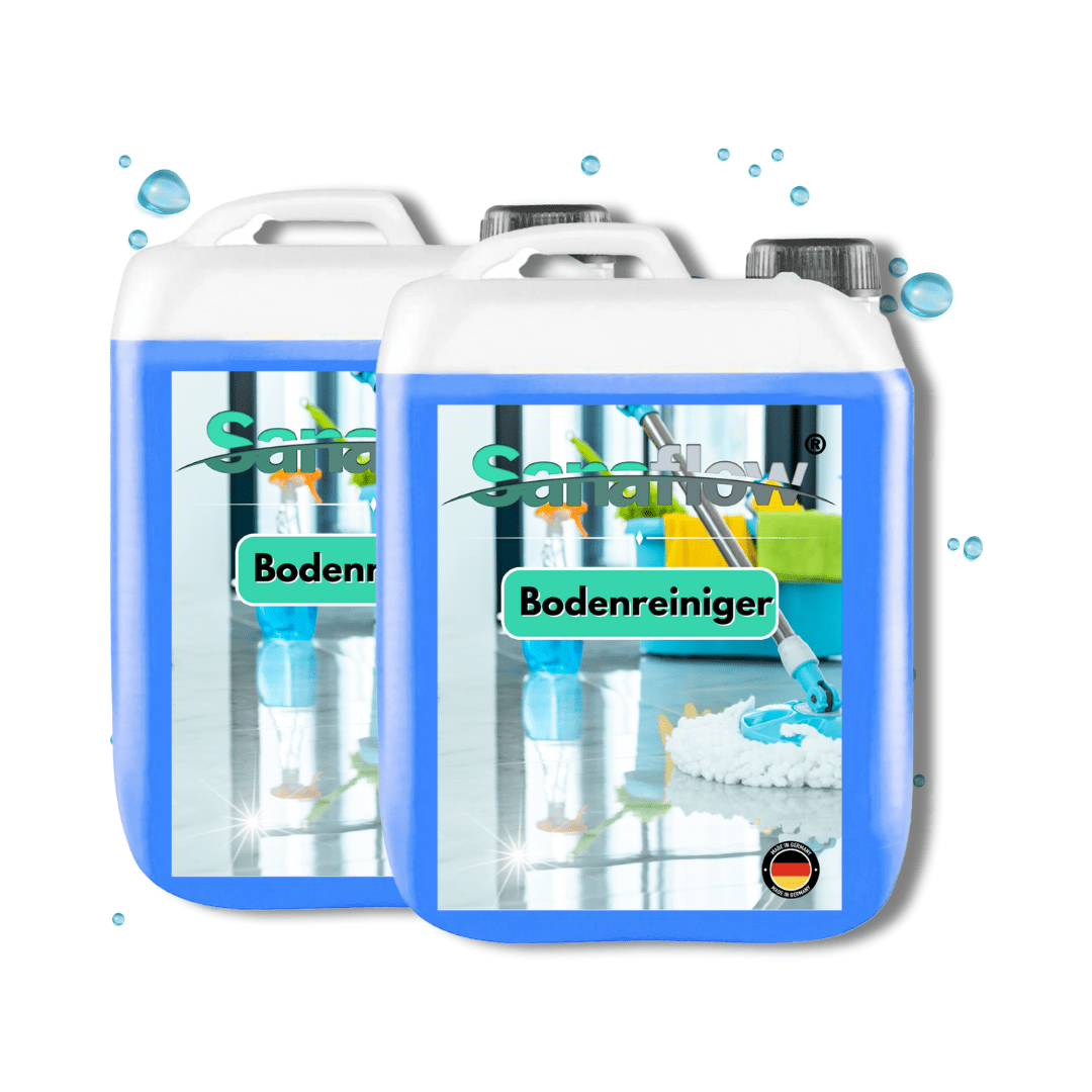 Bodenreiniger Konzentrat für alle Böden - Ergiebig & vielseitig - Sanaflow - Allzweckreiniger