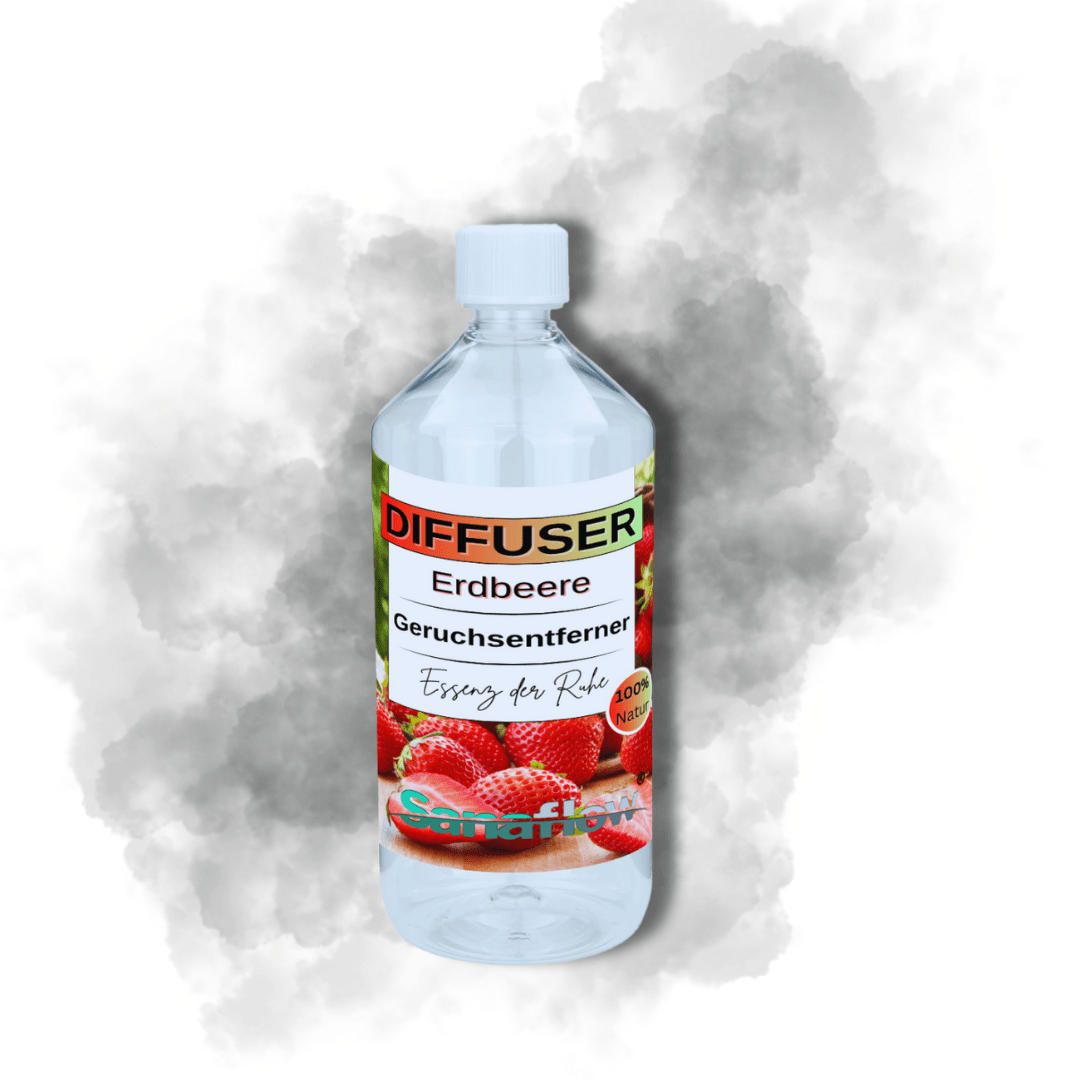 Erdbeere Sanaflow Raumduft Diffuser – Langanhaltender, natürlicher Duft - Sanaflow - Geruchsentferner