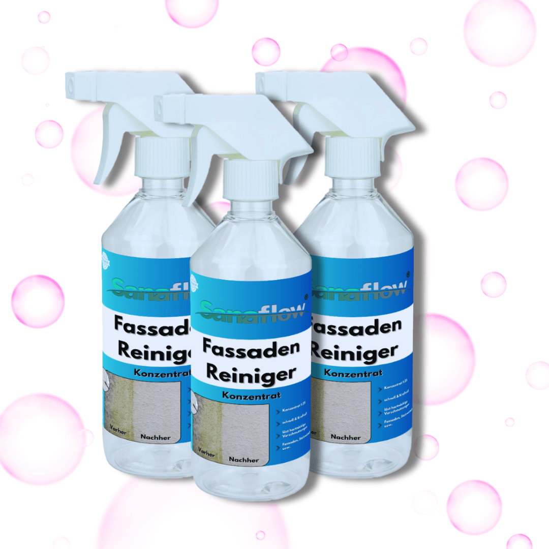 Fassadenreiniger für alle Arten von Hausfassaden – für ein gepflegtes und ansprechendes Haus - Sanaflow - Fassadenreiniger