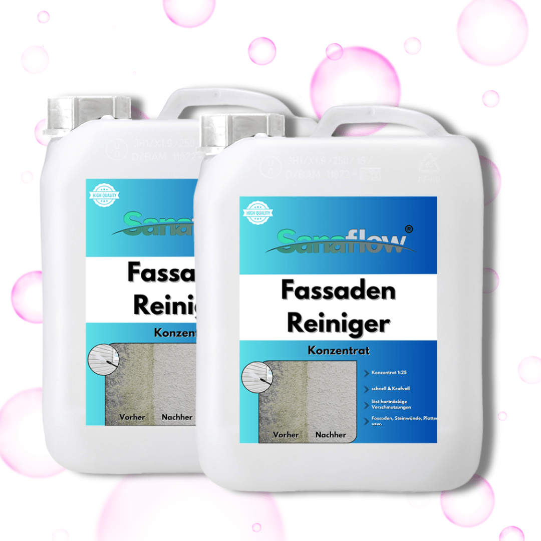 Fassadenreiniger für alle Arten von Hausfassaden – für ein gepflegtes und ansprechendes Haus - Sanaflow - Fassadenreiniger