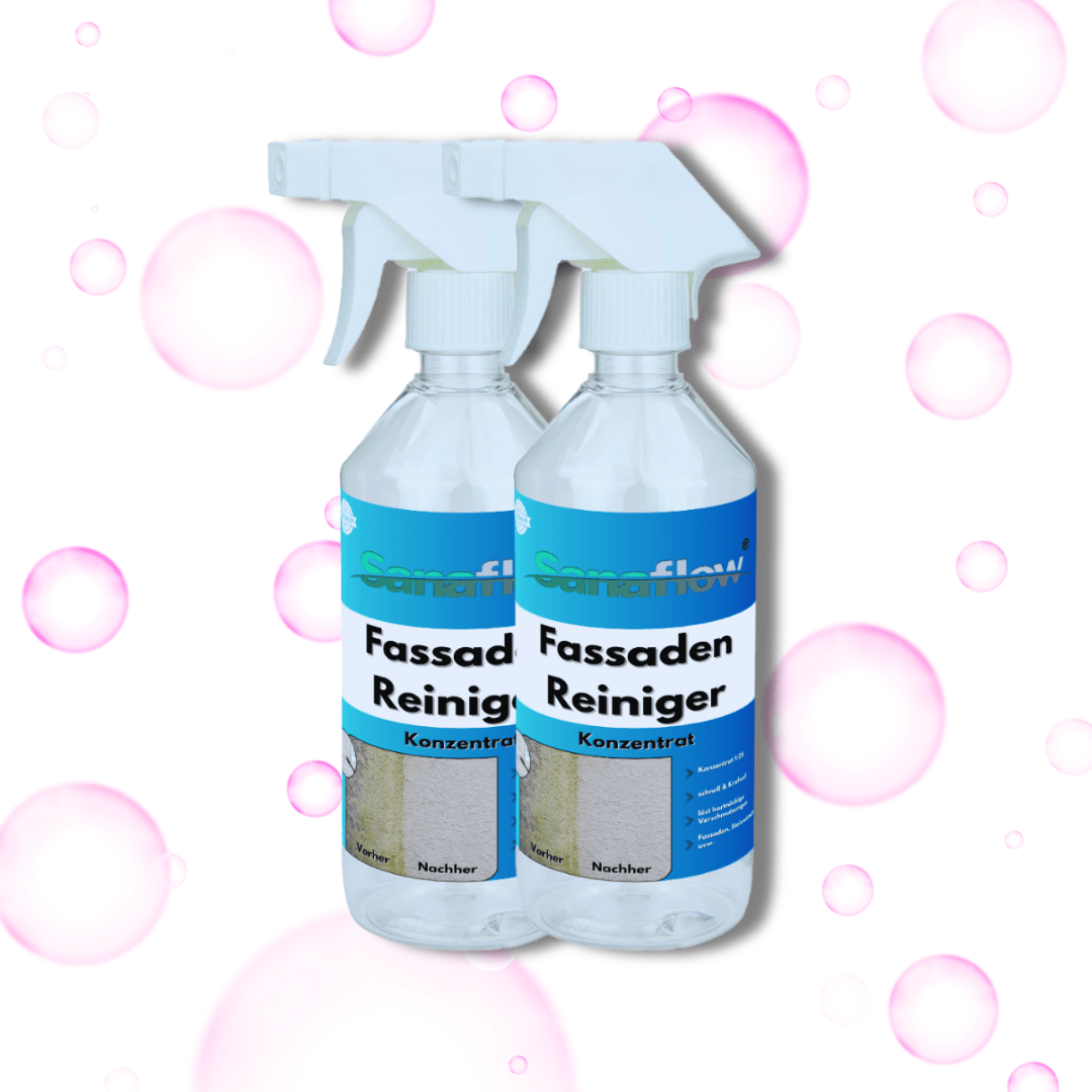 Fassadenreiniger für alle Arten von Hausfassaden – für ein gepflegtes und ansprechendes Haus - Sanaflow - Fassadenreiniger