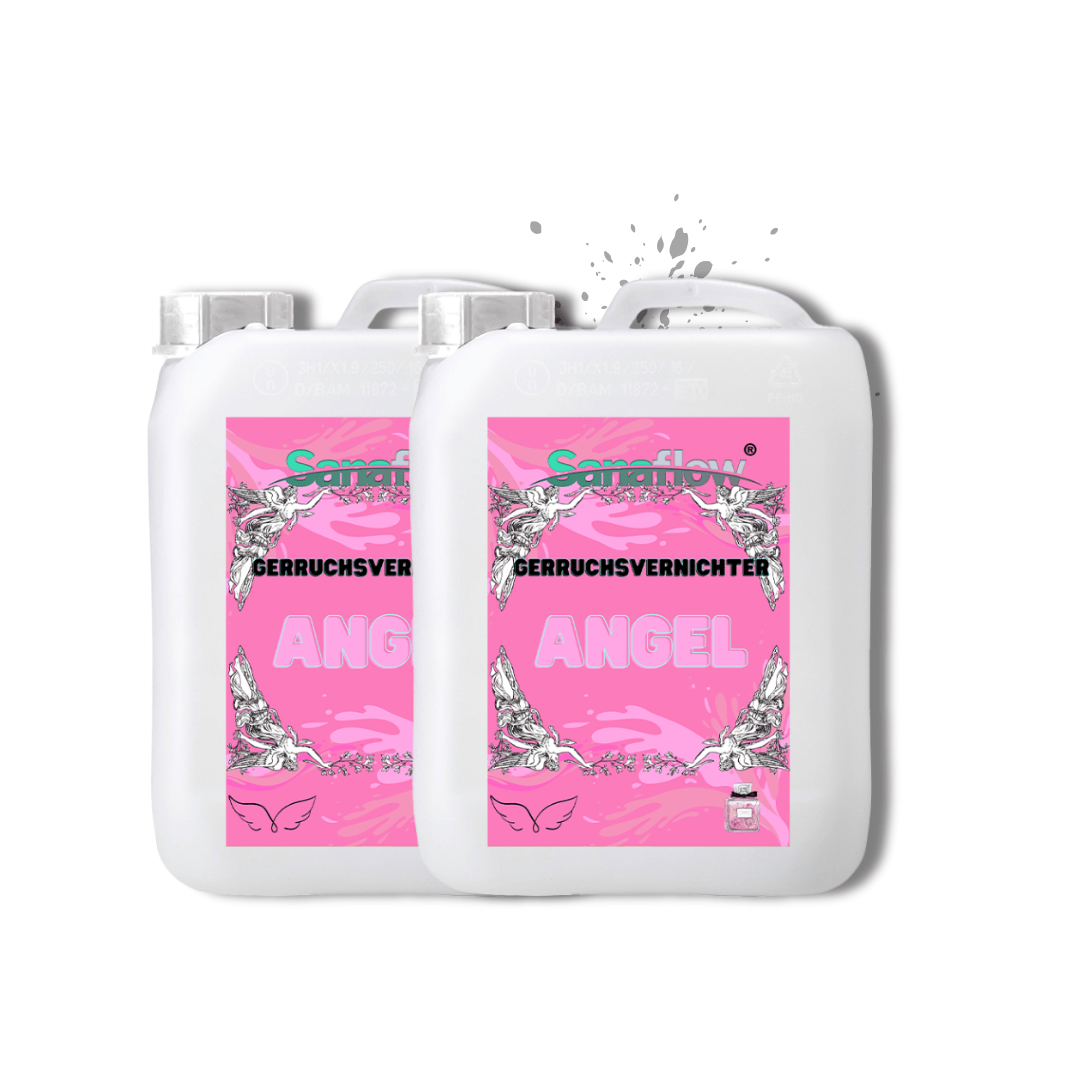 Geruchsentferner Tier Angel â Dauerhaft gegen Katzen - & Hunde Urin, hinterlĂ€sst angenehmen Duft - Sanaflow - Geruchsentferner