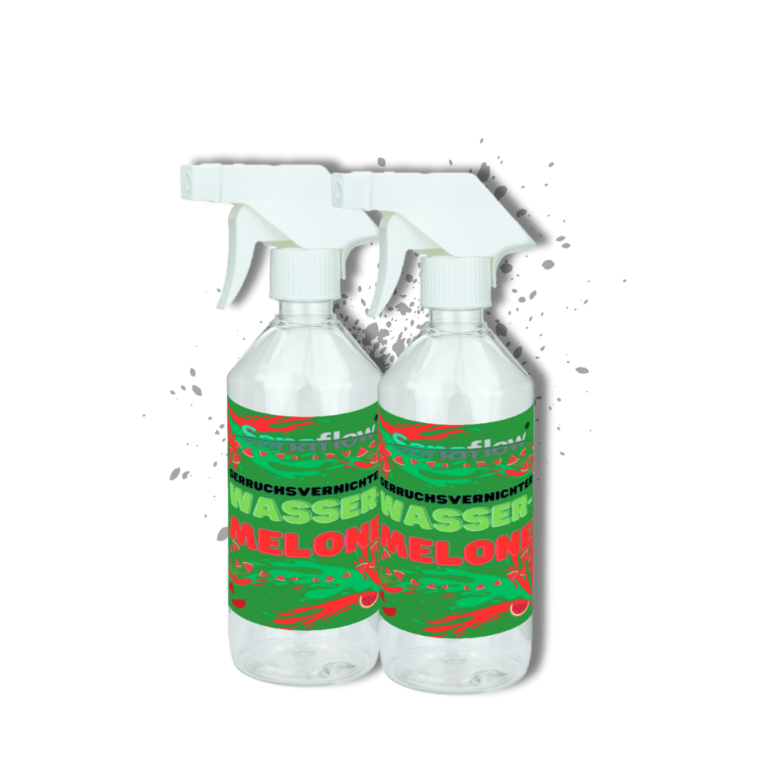 Geruchsentferner Tier Wassermelone â Dauerhaft gegen Katzen - & Hunde Urin, hinterlĂ€sst angenehmen Duft - Sanaflow - Geruchsentferner