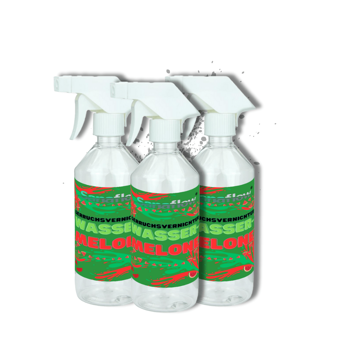 Geruchsentferner Tier Wassermelone â Dauerhaft gegen Katzen - & Hunde Urin, hinterlĂ€sst angenehmen Duft - Sanaflow - Geruchsentferner