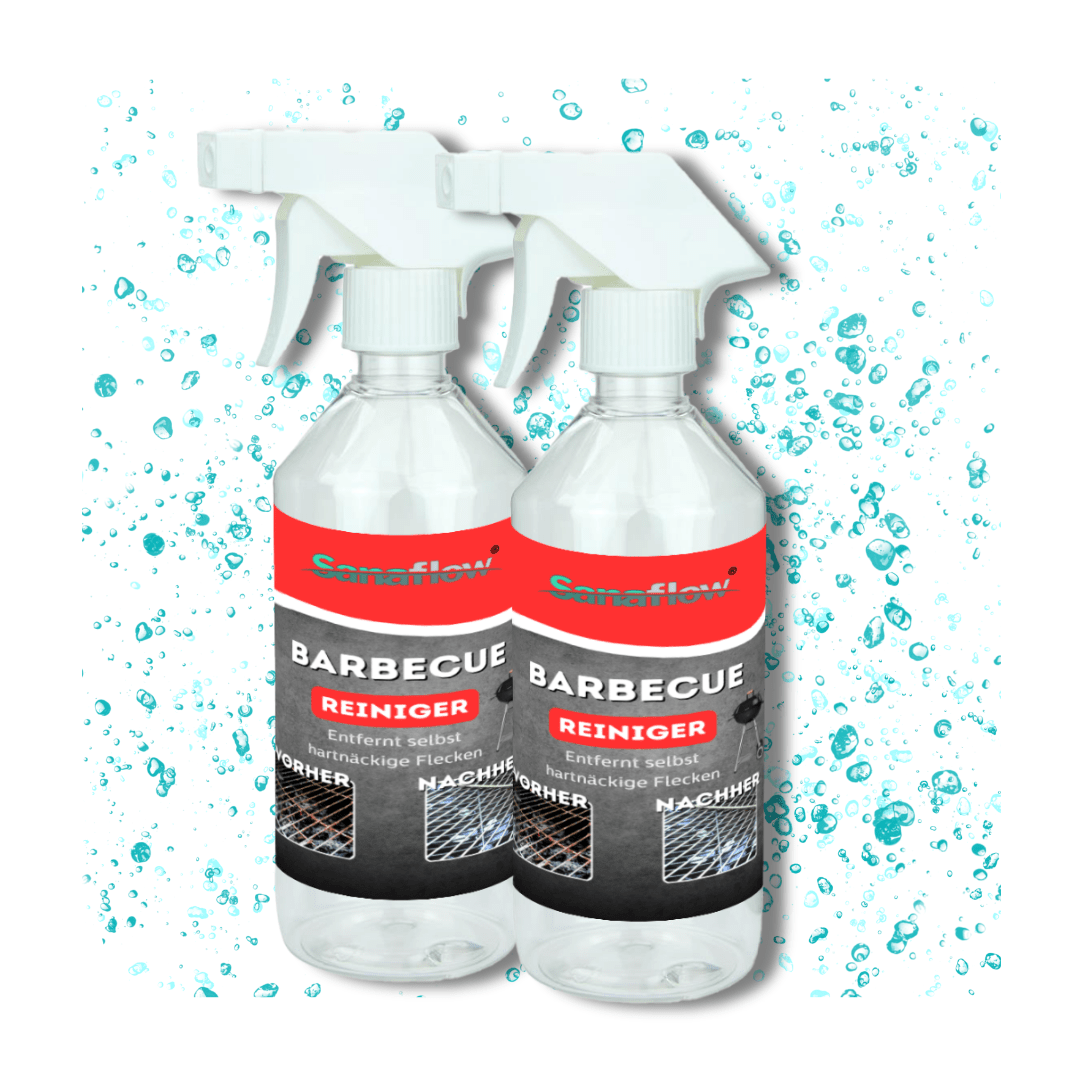 Grillreiniger für Edelstahl & Gusseisen – Entfernt Fett, Eingebranntes, Ruß – Für saubere Grillroste - Sanaflow - Grillreiniger