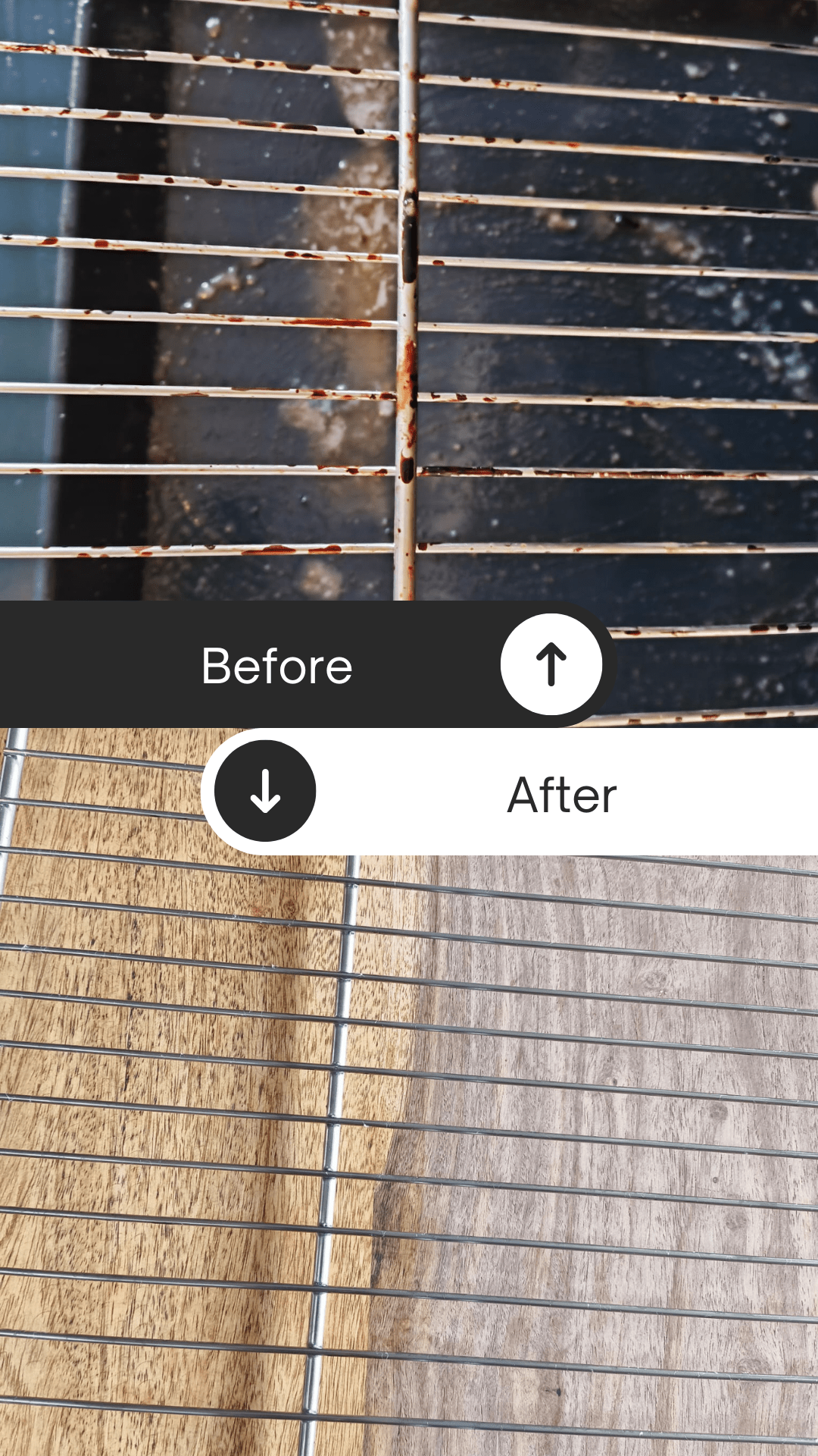 Grillreiniger Gel für Edelstahl & Gusseisen – Entfernt Fett, Eingebranntes, Ruß – Für saubere Grillroste - Sanaflow - Grillreiniger Gel