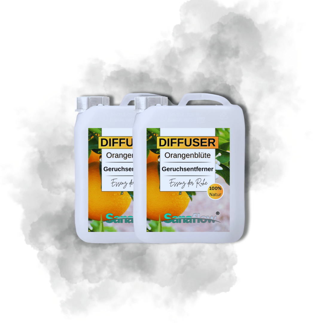 Orangenblüte Sanaflow Raumduft Diffuser – Langanhaltender, natürlicher Duft - Sanaflow - Geruchsentferner