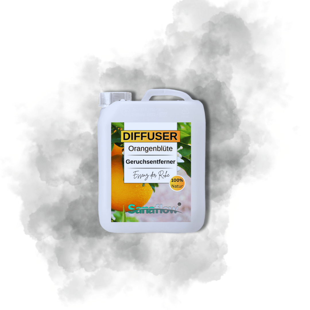 Orangenblüte Sanaflow Raumduft Diffuser – Langanhaltender, natürlicher Duft - Sanaflow - Geruchsentferner