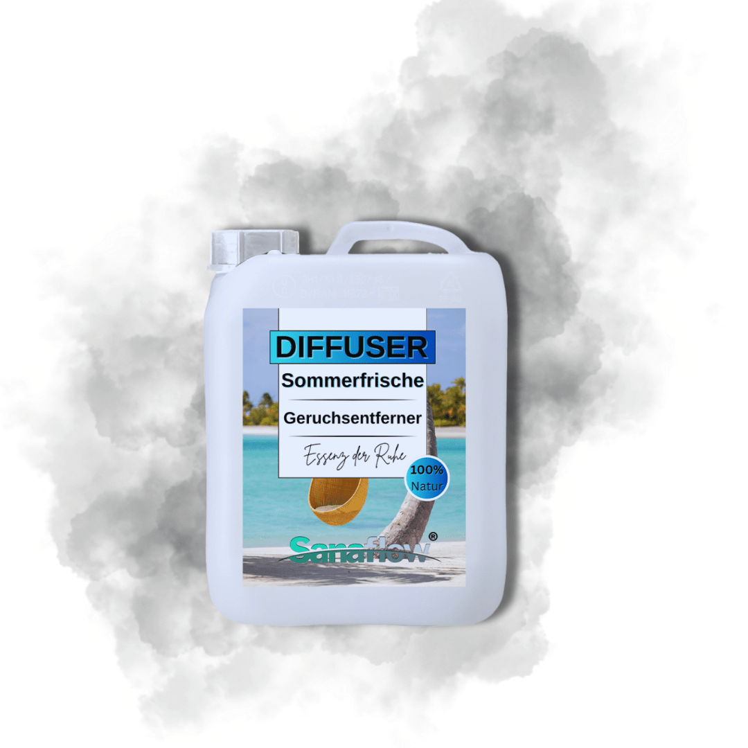 Sommerfrische Sanaflow Raumduft Diffuser – Langanhaltender, natürlicher Duft - Sanaflow - Geruchsentferner