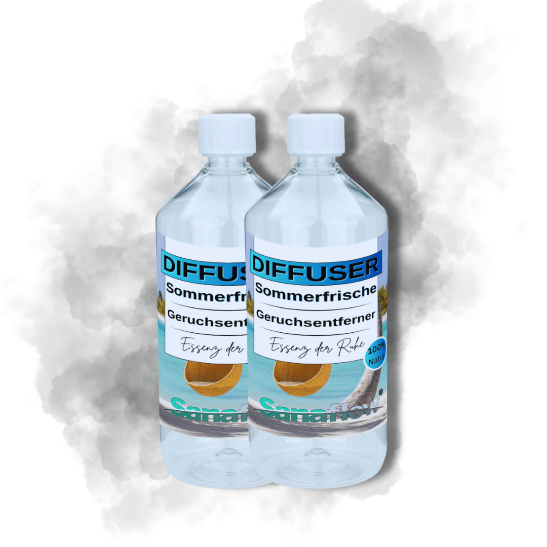Sommerfrische Sanaflow Raumduft Diffuser – Langanhaltender, natürlicher Duft - Sanaflow - Geruchsentferner