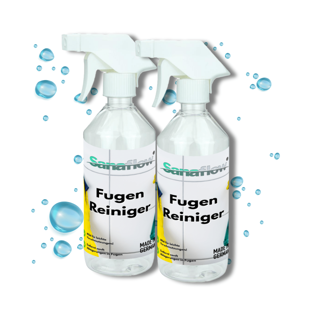 Spezial Fugenreiniger Konzentrat – Ergiebig & effektiv gegen hartnäckige Fugenverschmutzungen - Sanaflow - Fugenreiniger