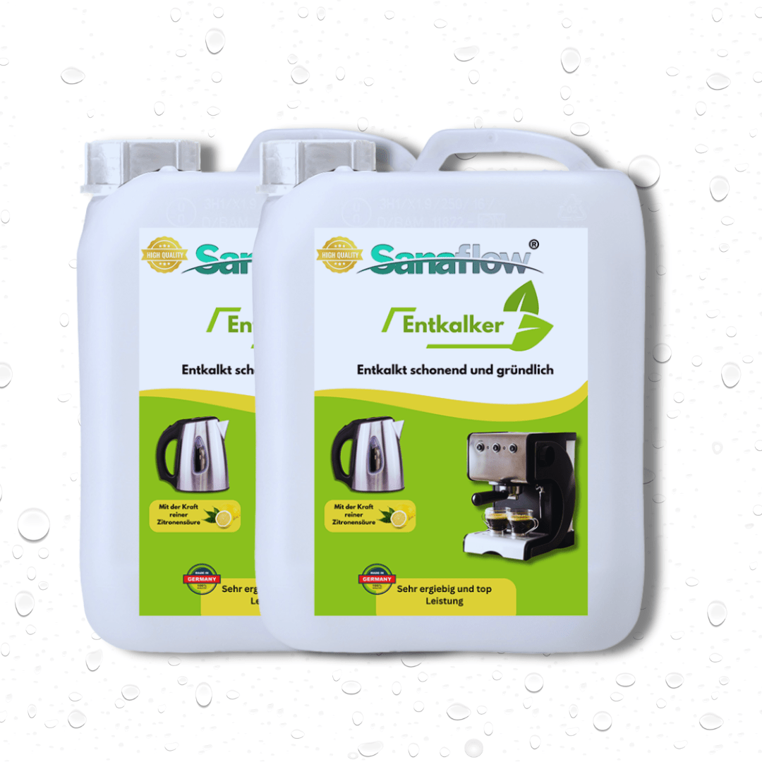 Spezial Kalkentferner mit Zitronensäure – Schonende und effektive Entkalkung - Sanaflow - Entkalker
