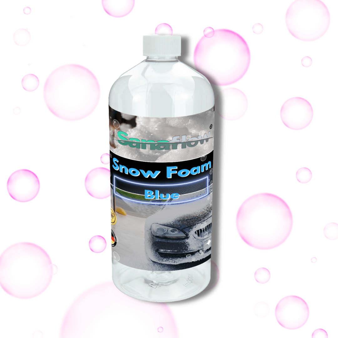 Spezial Snow Foam Blue für alle Lackfarben – Lackschonende Vorreinigung mit intensiver Schaumbildung - Sanaflow - Snow Foam Blue