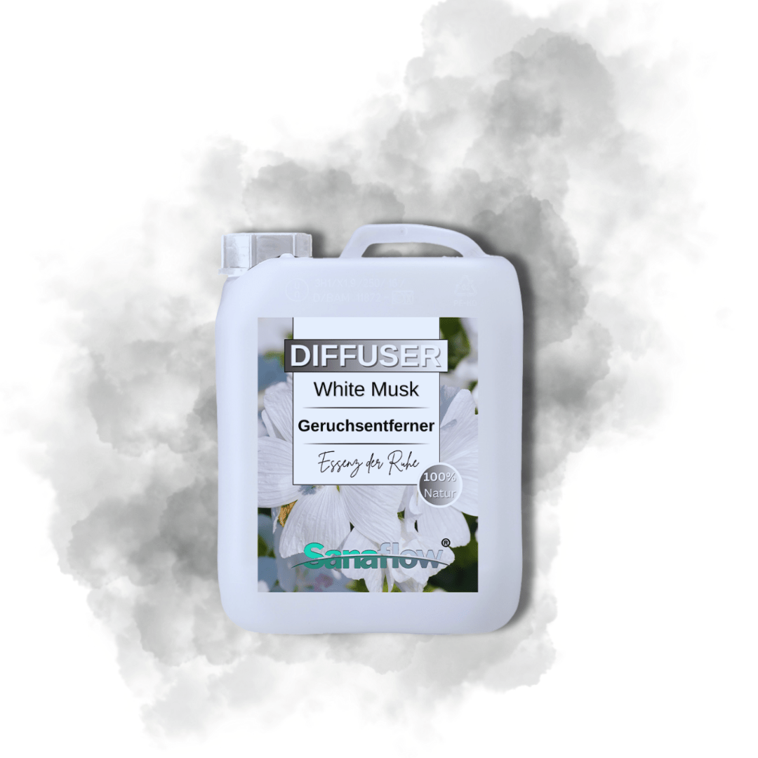 White Musk Sanaflow Raumduft Diffuser – Langanhaltender, natürlicher Duft - Sanaflow - Geruchsentferner