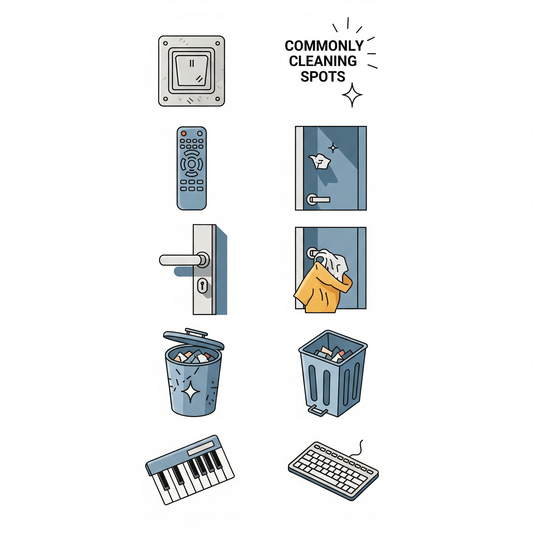 Schluss mit den Putz-Fauxpas: Kennst du diese häufig vergessenen Stellen beim Saubermachen?