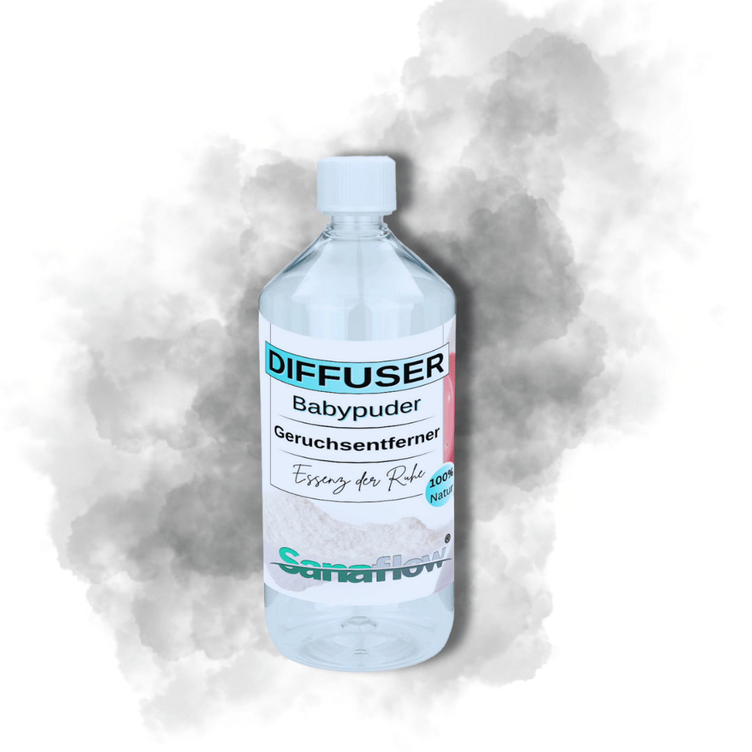 Babypuder Sanaflow Raumduft Diffuser – Langanhaltender, natürlicher Duft - Sanaflow - Geruchsentferner