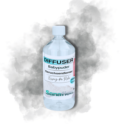 Babypuder Sanaflow Raumduft Diffuser – Langanhaltender, natürlicher Duft - Sanaflow - Geruchsentferner