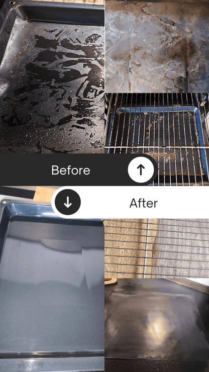 Backofen Reiniger Gel – für gezielte Anwendung und intensive Reinigung von Backofen & Grill - Sanaflow - Backofenreiniger Gel