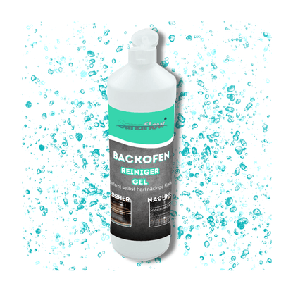 Backofen Reiniger Gel – für gezielte Anwendung und intensive Reinigung von Backofen & Grill - Sanaflow - Backofenreiniger Gel