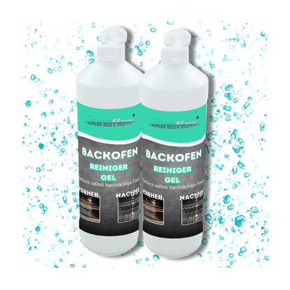 Backofen Reiniger Gel – für gezielte Anwendung und intensive Reinigung von Backofen & Grill - Sanaflow - Backofenreiniger Gel