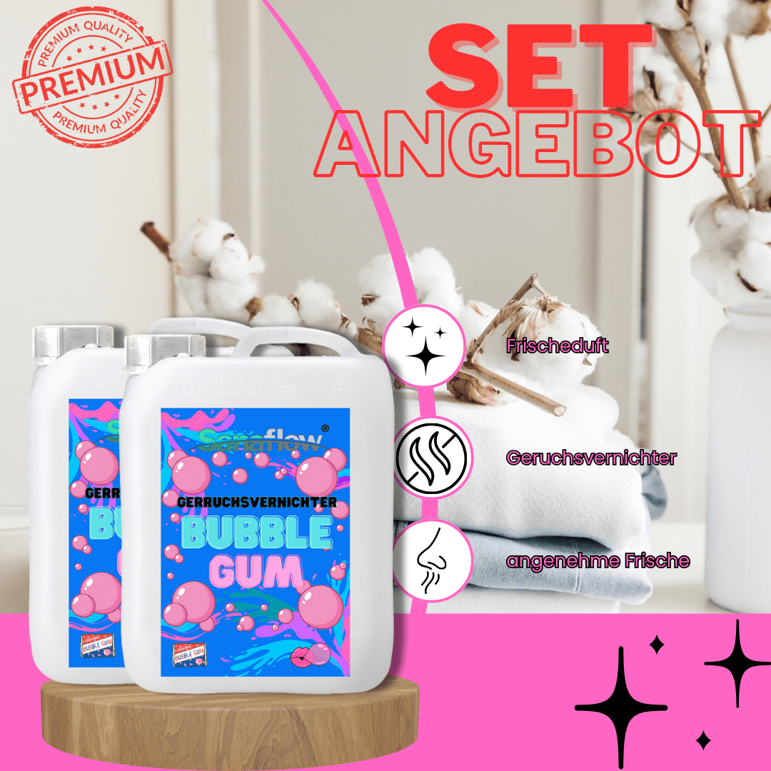 Geruchsspray gegen Tiergeruch – Sanaflow Bubble Gum, neutralisiert effektiv und hinterlässt einen frischen Duft - Sanaflow - Geruchsentferner