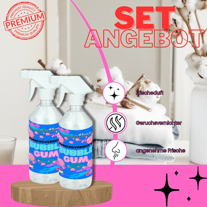 Geruchsspray gegen Tiergeruch – Sanaflow Bubble Gum, neutralisiert effektiv und hinterlässt einen frischen Duft - Sanaflow - Geruchsentferner