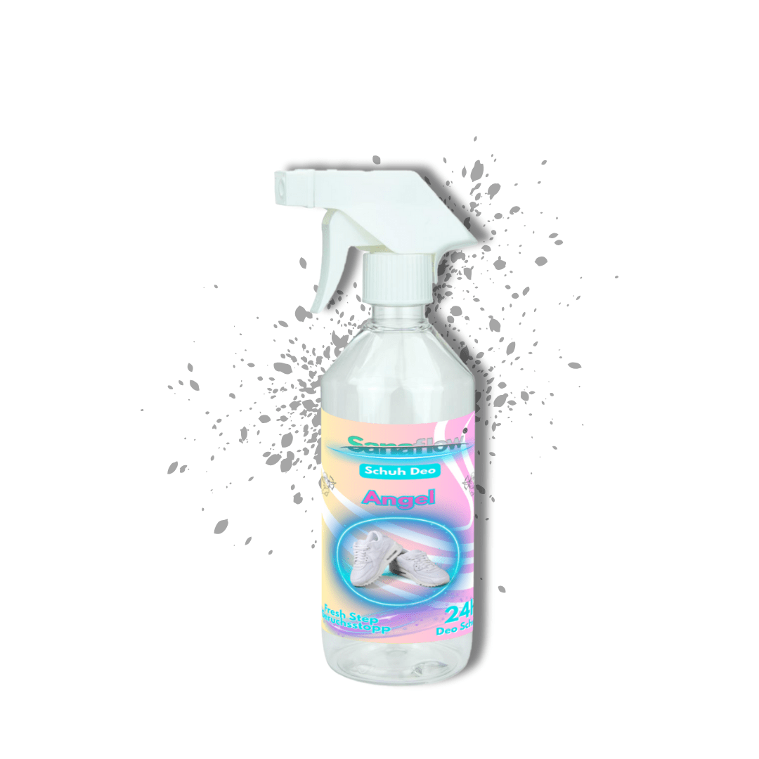 Schuh Deo Angel – Geruchsstopp, Geruchsentferner & Schuhspray gegen Schweißgeruch, langanhaltende Frische - Sanaflow - Geruchsentferner