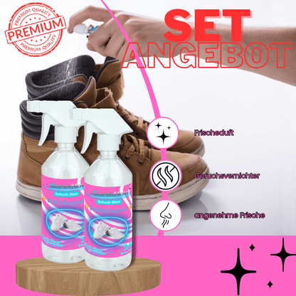 Schuh Deo Bubble Gum – Geruchsstopp, Geruchsentferner & Schuhspray gegen Schweißgeruch, langanhaltende Frische - Sanaflow - Geruchsentferner