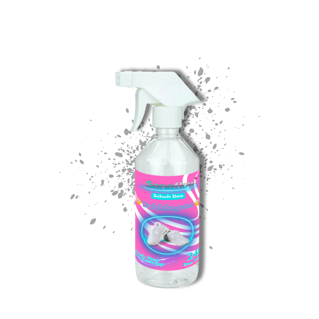 Schuh Deo Bubble Gum – Geruchsstopp, Geruchsentferner & Schuhspray gegen Schweißgeruch, langanhaltende Frische - Sanaflow - Geruchsentferner