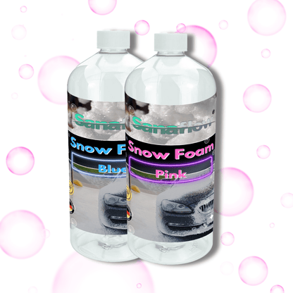 Spezial Snow Foam Blue für alle Lackfarben – Lackschonende Vorreinigung mit intensiver Schaumbildung - Sanaflow - Snow Foam Blue