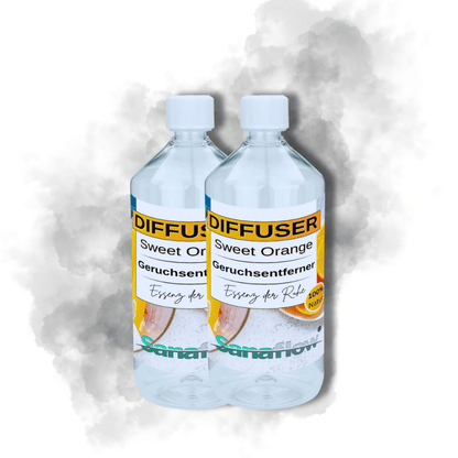 Sweet Orange Sanaflow Raumduft Diffuser – Langanhaltender, natürlicher Duft - Sanaflow - Geruchsentferner
